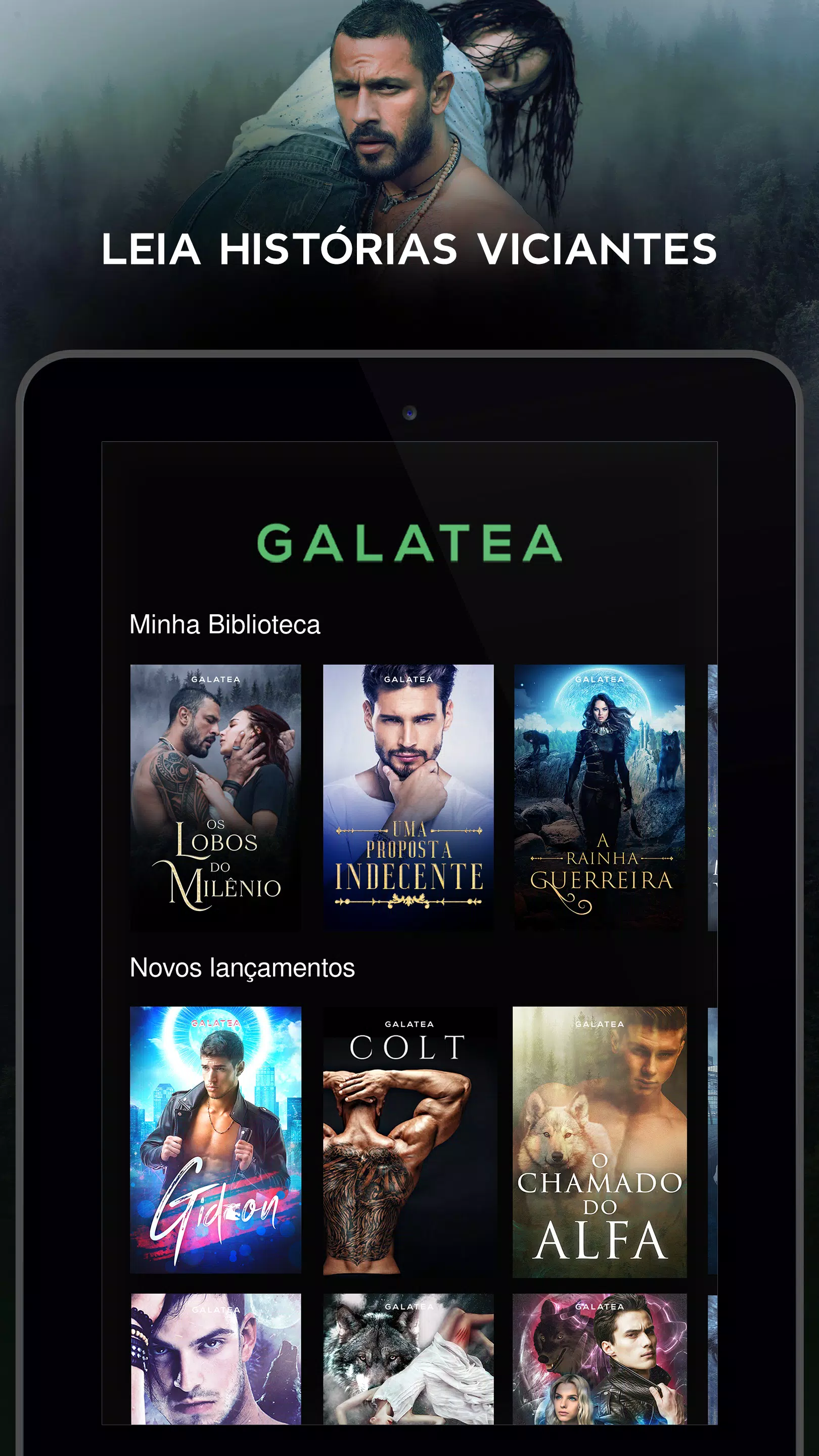 Download do APK de GALATEA: Livros e Áudio Livros para Android