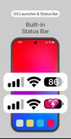 OS Launcher with Status Bar screenshot 2