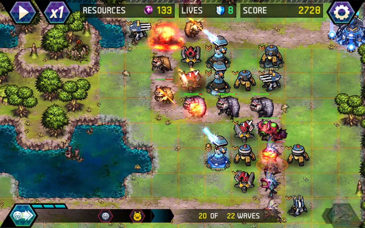Android向けのタワーディフェンス Infinite War Apkをダウンロードしましょう