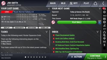 OOTP Baseball Go 23 imagem de tela 2