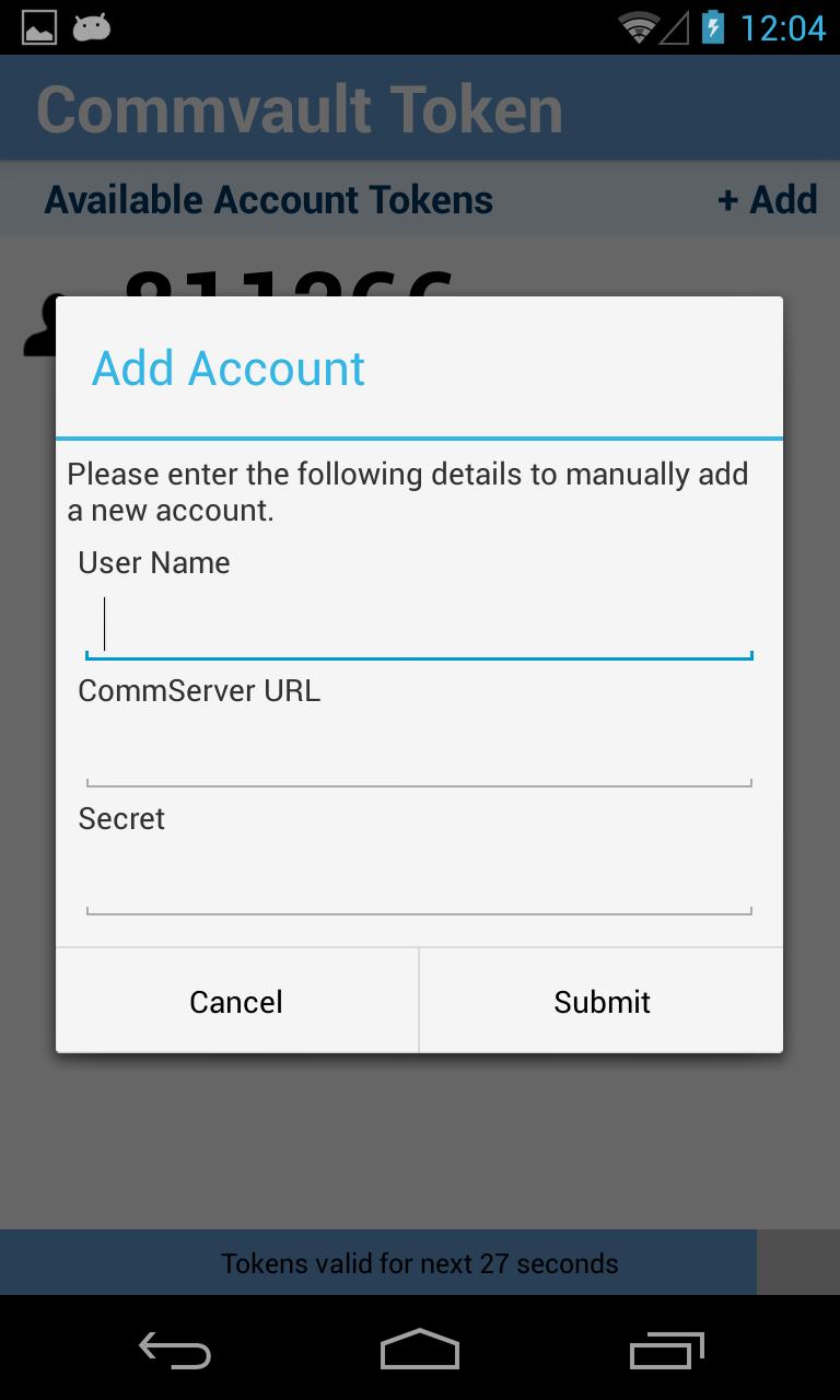 Android token Android token