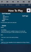 Golf Solitaire captura de pantalla 3