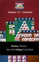 550+ Card Games Solitaire Pack постер