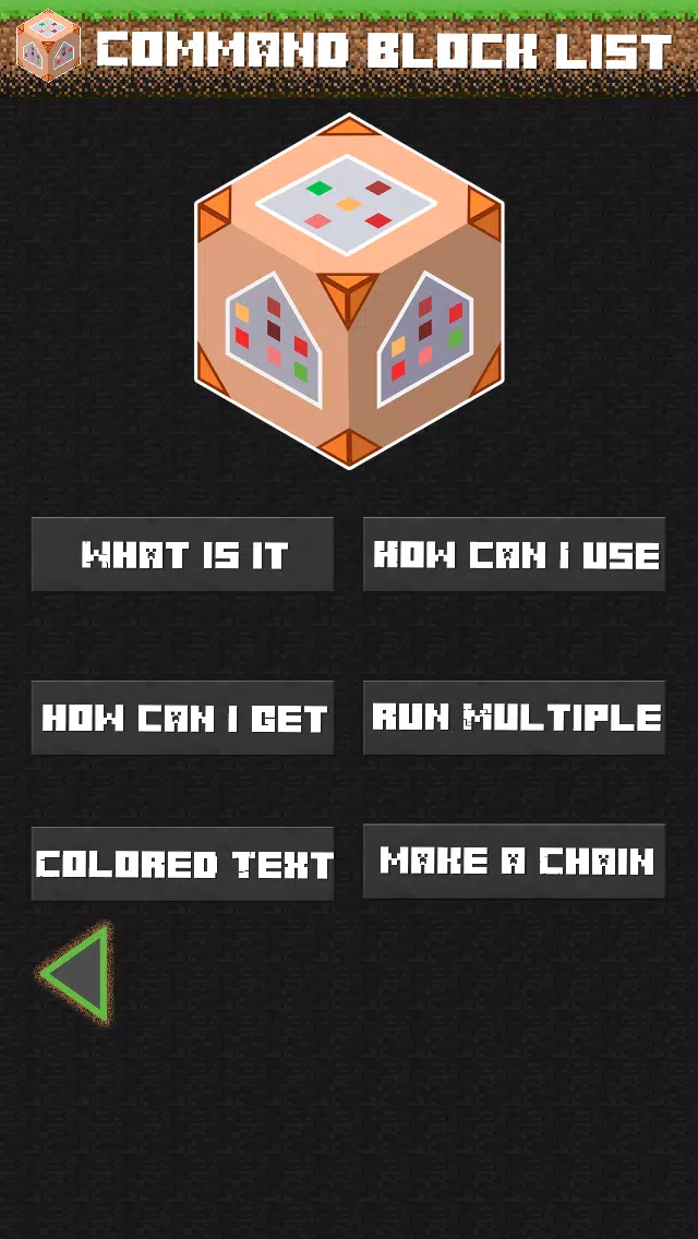 List of Command Blocks 