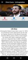 Chris Evans Life Story Movie and Wallpapers Affiche