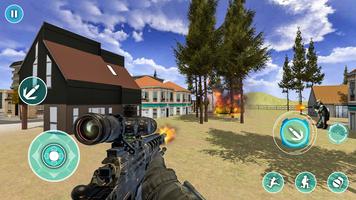 Commando Shooting Game: Sniper Fury Shooter Games Plakat