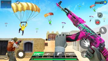 Commando Shooting Gun Games 3D poster