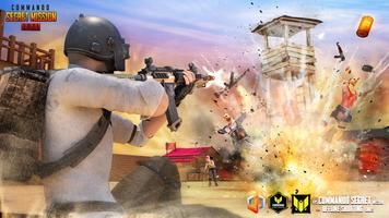 برنامه‌نما Commando Mission Gun Games 3D عکس از صفحه