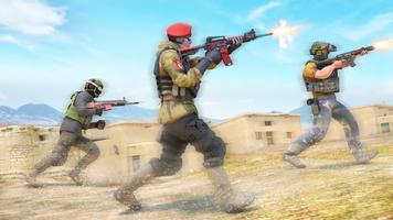 Commando Shooting Gun Games 3D اسکرین شاٹ 2