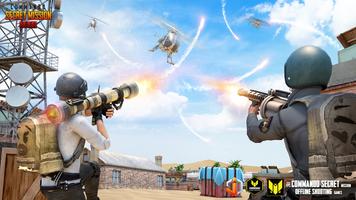 برنامه‌نما Commando Mission Gun Games 3D عکس از صفحه