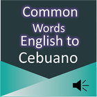 Common Word English to Cebuano icône