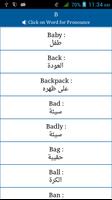 Common Words English to Arabic 截图 2