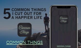 Common Things Affiche
