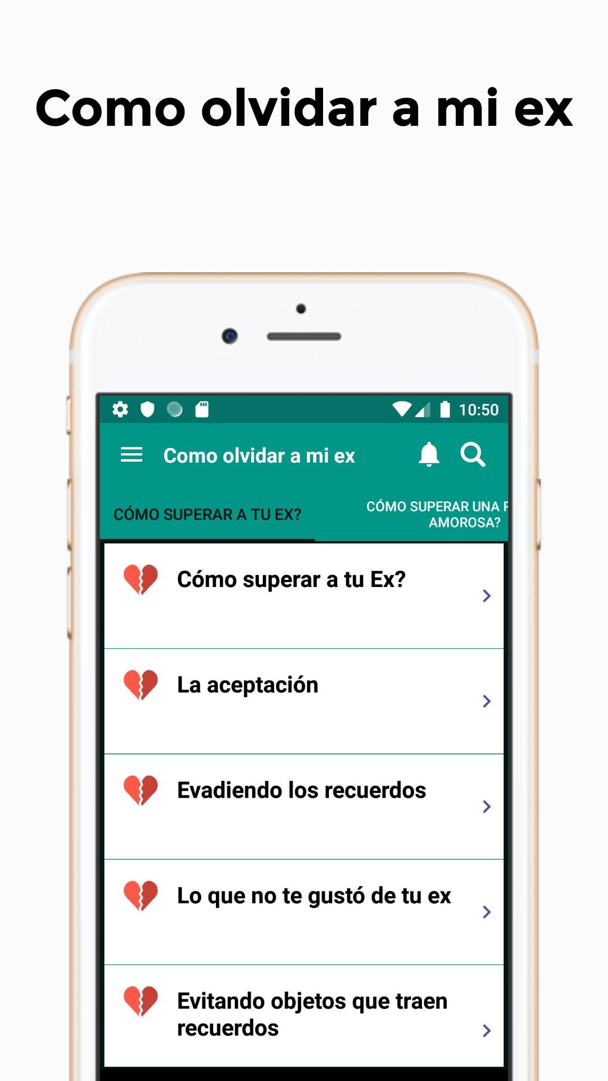 Como Olvidar A Mi Ex Superar Una Ruptura Amorosa For Android Apk Download