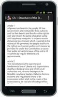 Liberian Constitution capture d'écran 1