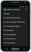Liberian Constitution capture d'écran 2