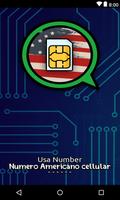 numero americano cellulare poster