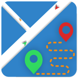 Cartes GPS et directions icône