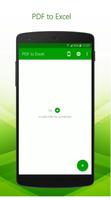 PDF to Excel पोस्टर