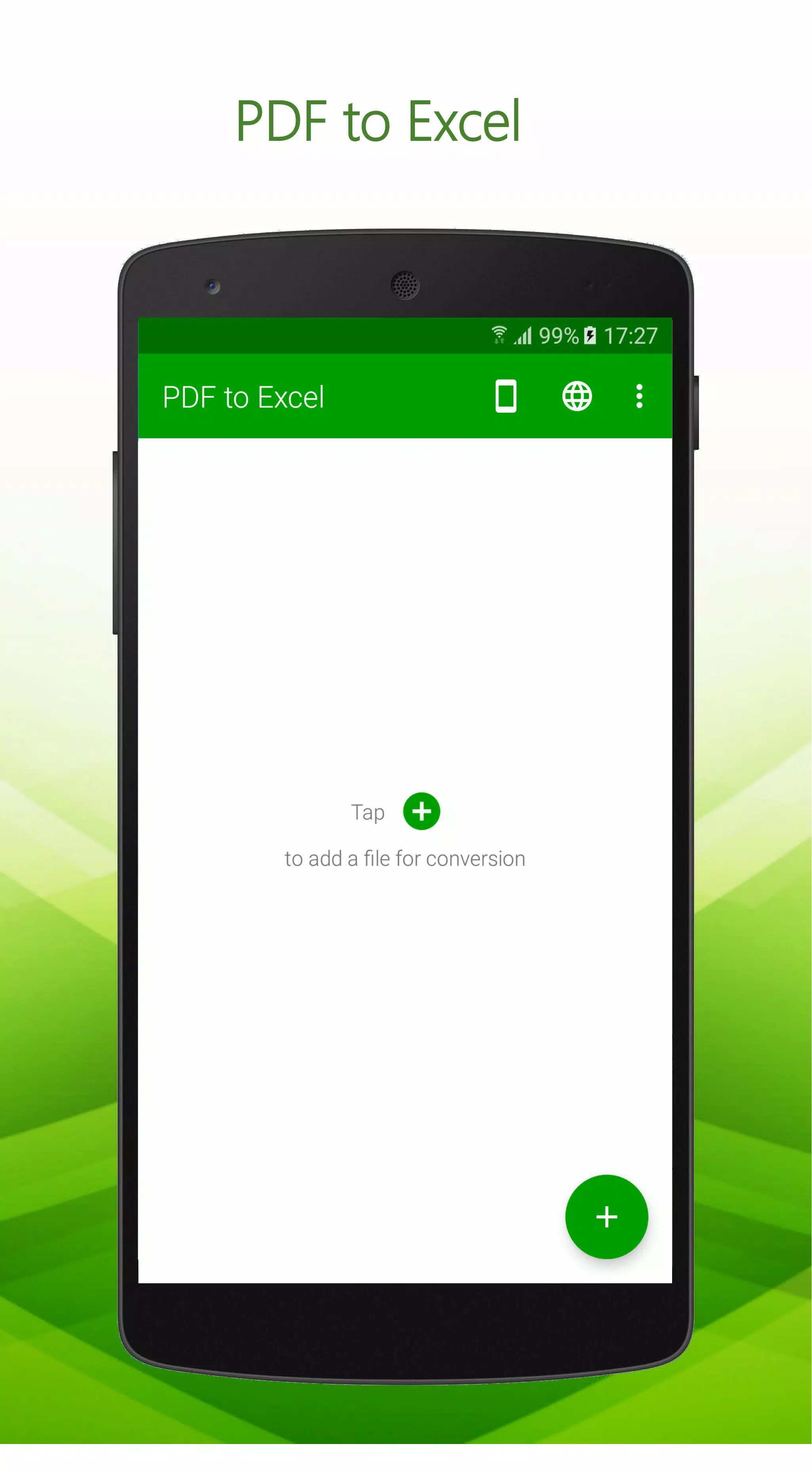 PDF to Excel APK للاندرويد تنزيل