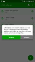 PDF à Excel Convertisseur capture d'écran 2