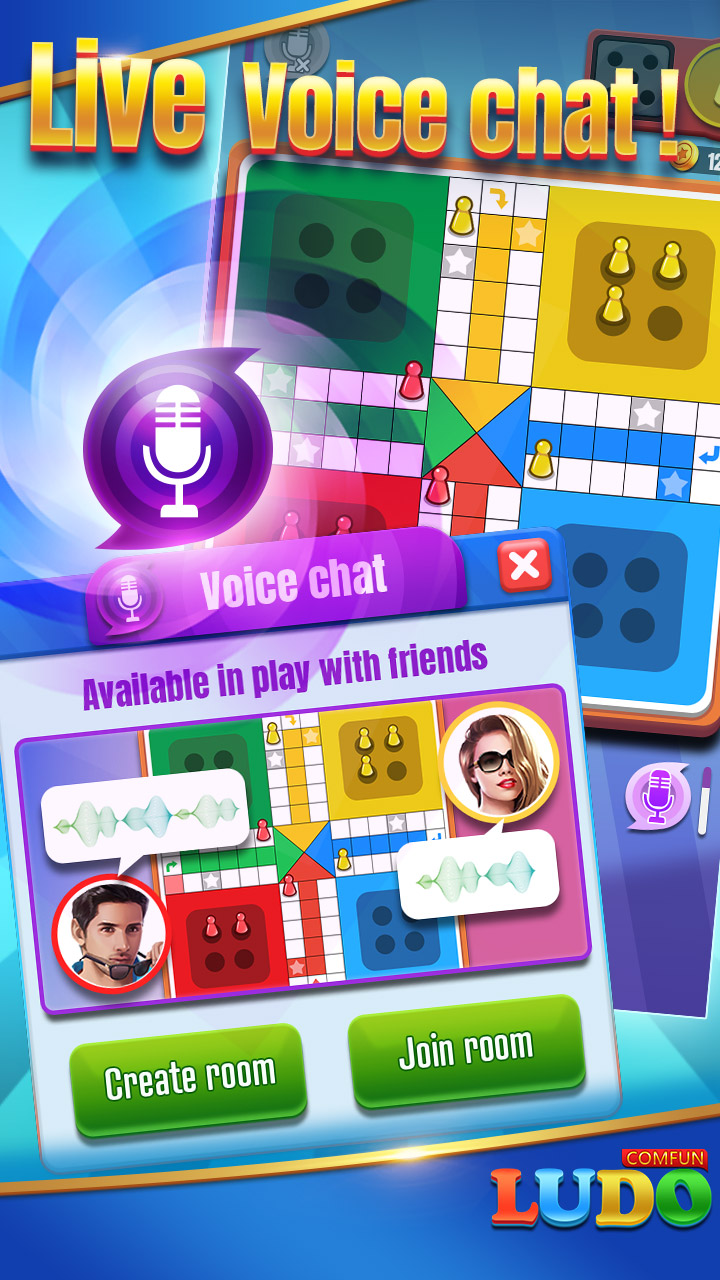 Ludo Comfun-Online Ludo Game Friends Live Chat APK 3.5.20210906