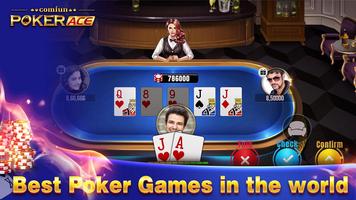 Poker Ace الملصق