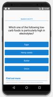 Keto Diet App Free Quiz capture d'écran 3