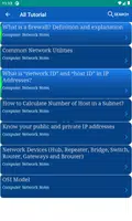 Computer Network MCQ Interview captura de pantalla 4