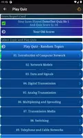 Computer Network MCQ Interview captura de pantalla 5