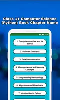 Class 11 Computer Science MCQs captura de pantalla 1