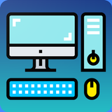 Computer keyboard key shortcut icon