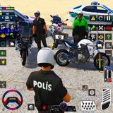 Simulateur de moto de police