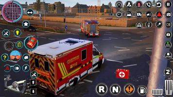 US Ambulance Simulator Games poster