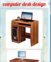 Computer Desk Design پوسٹر