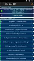 Computer Organization & Architecture MCQs & Quiz capture d'écran 2