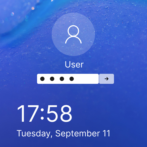 Lock Screen Computer Style