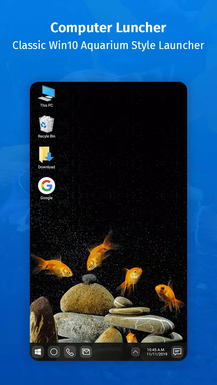 Computer Launcher Win 10 Aquarium Pour Android Telechargez L Apk