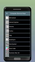 Computer Shortcut Keys imagem de tela 1