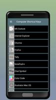 Computer Shortcut Keys capture d'écran 1
