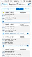 Oracle Transportation Mobile screenshot 2