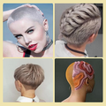 Hairstyles with short hair for