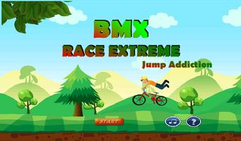 BMX Sport course extrême JA Affiche