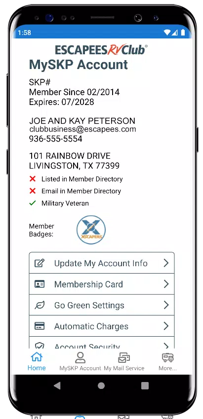 Escapees Mobile App · Escapees RV Club