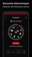 Boussole : Digital Compass App Affiche