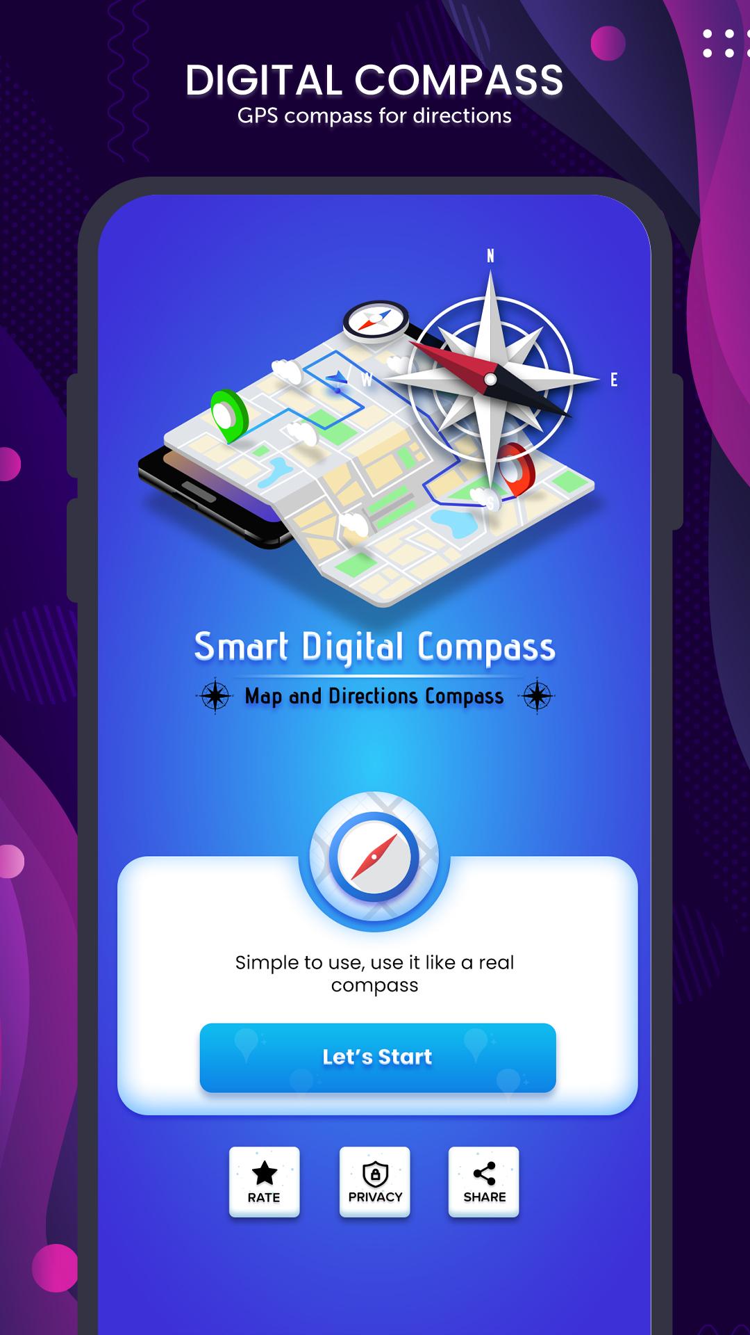 Digital Compass - Directions & APK for Android Download