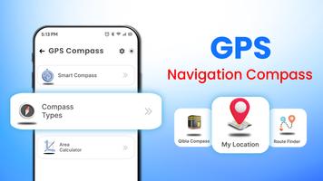 Ứng dụng la bàn định vị GPS ảnh chụp màn hình 1