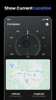 Digital Compass directions app capture d'écran 2