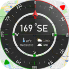 Smart GPS Compass Map for Android 图标