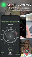 Smart GPS Compass Map for Android plakat